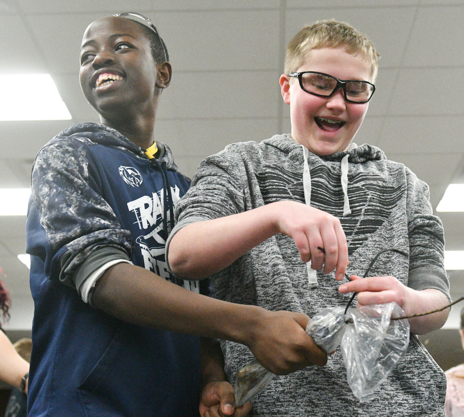 Students wrap trees, give back to the community